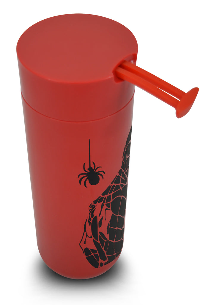 FALL RESISTANT HOT & COOL SPIDERMAN WATER BOTTLE [400ML]