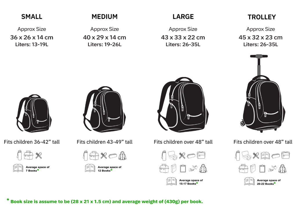 Blue School Backpack for Class 2 8 BLUE