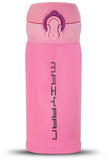 Steel Water Bottle For Kids - 350ml - BPA Free - Pink
