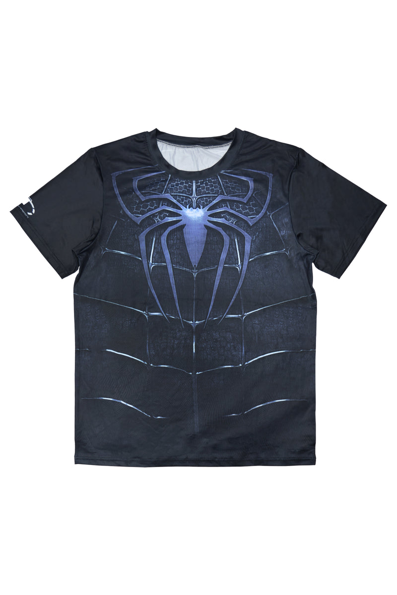 SPIDERMAN BLACK TRAINING TEE