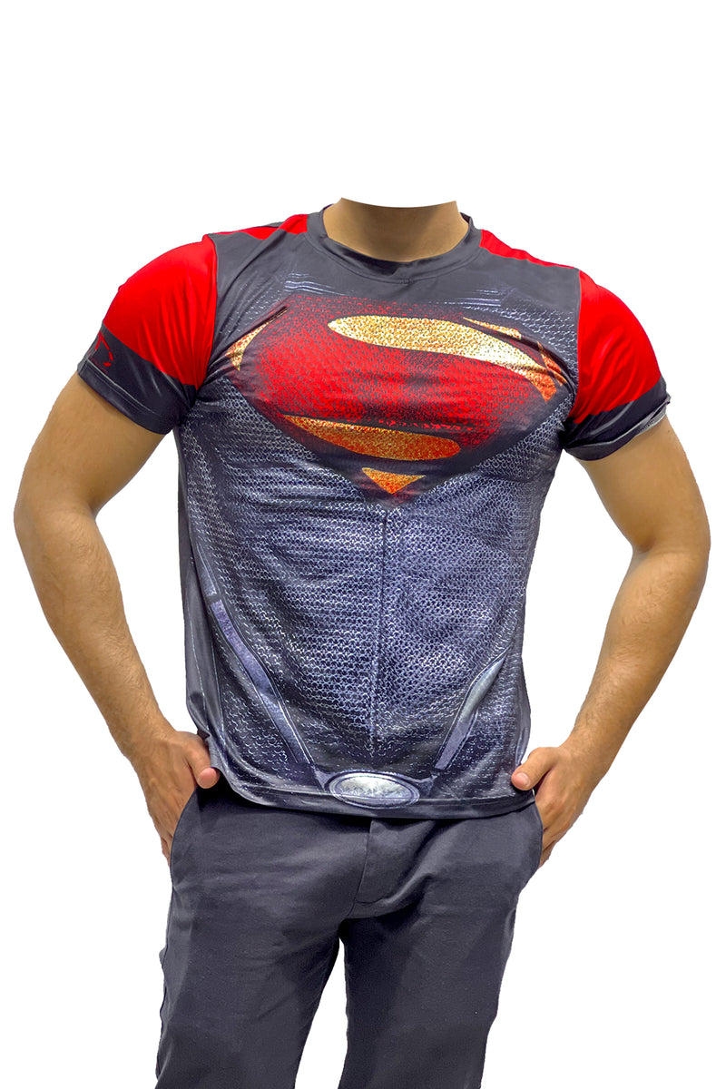 SUPERMAN RED TRAINING TEE