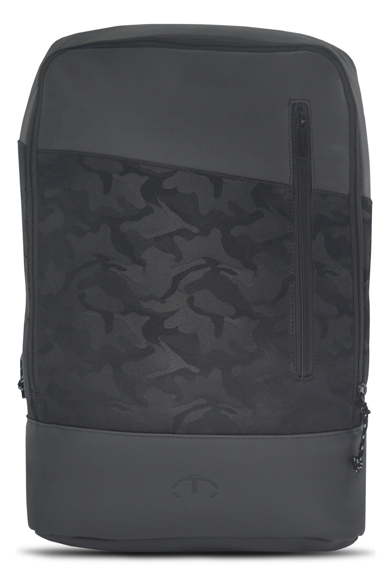 Anti Theft Travel Duffel Backpack For Boys - Water Proof Leather Bag Backpack - Black