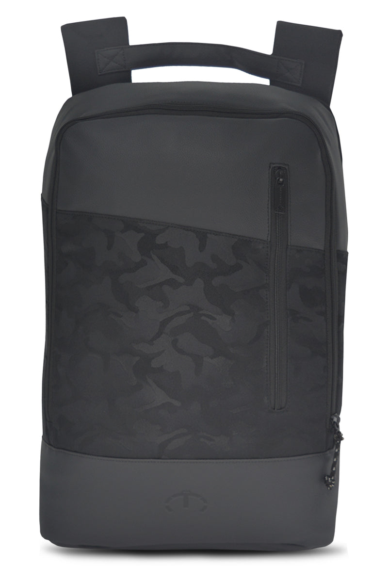 Anti Theft Travel Duffel Backpack For Boys - Water Proof Leather Bag Backpack - Black