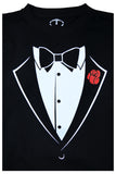 100% COMBED COTTON TUXEDO T-SHIRTS