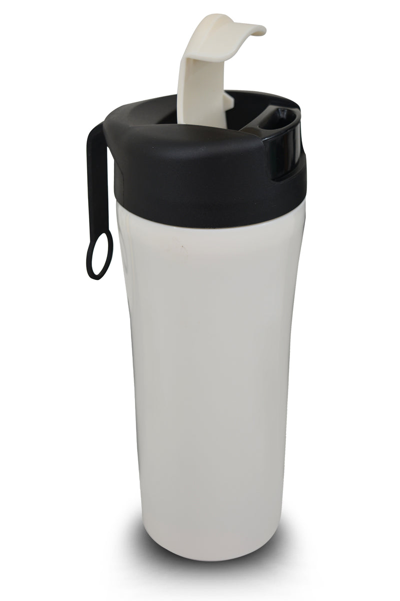 MAIYAAN SUCTION HOT & COOL THERMAL WATER BOTTLE WHITE [500ML]