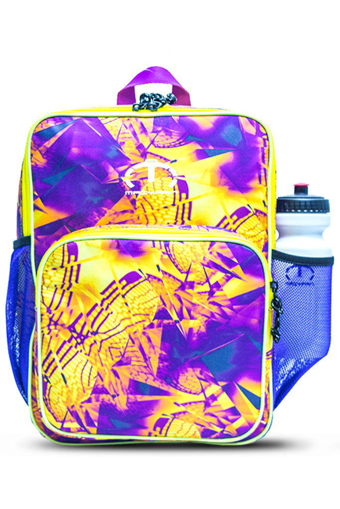 Galaxy School Bag For Kids with Detachable Pencil Case Pocket - Multicolor