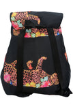 Black Mini Oncada Backpack for Girls with 15" Laptop Space